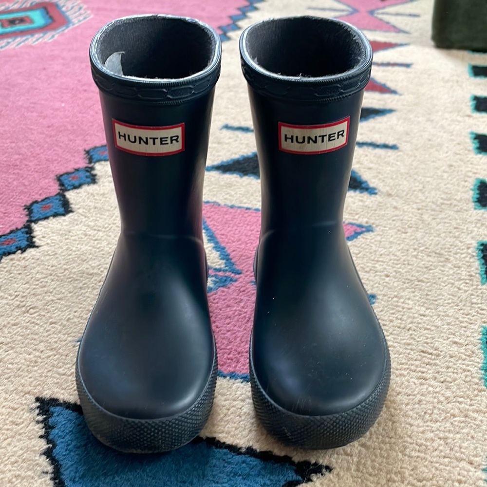 Hunter Rain-boots - Toddler (Navy Blue)